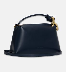 JW Anderson Corner Canvas Top Handle Bag, Navy, Packshot View