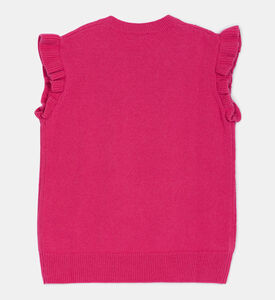 جيليه من التريكو المحبوك للفتيات الصغيرات