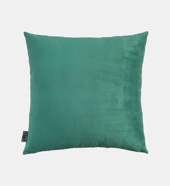 Home Deco and More Tube Embroidered Velvet Cushion 45x45 Cm, Packshot View Home Deco and More Tube Embroidered Velvet Cushion 45x45 Cm, Packshot View