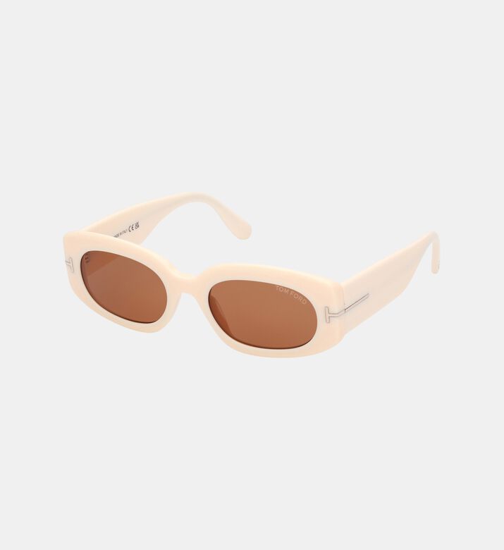 Casual Oval-shaped Sunglasses 52