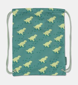 A Little Lovely Company Drawstring Bag - Dinosaur, Packshot View