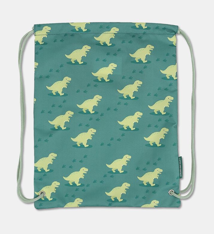 A Little Lovely Company Drawstring Bag - Dinosaur, Packshot View