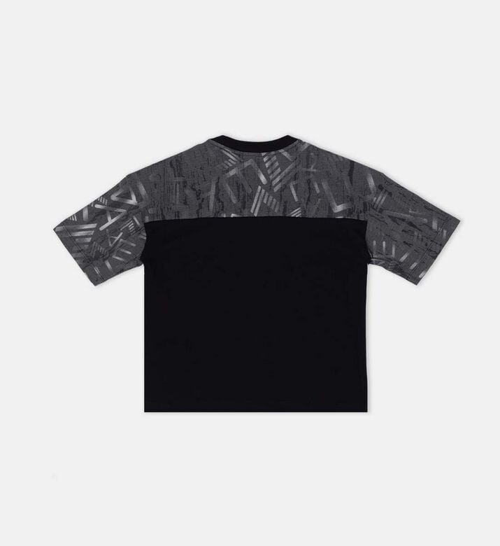 Camouflage-print Crewneck T-shirt