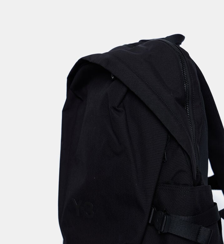 Buckle Closure Logo-print Backpack