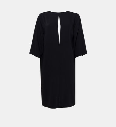 Cape-style Midi Dress