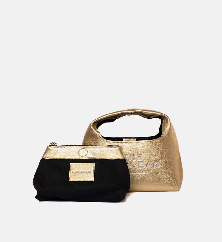 The Metallic Leather Mini Sack Bag The Metallic Leather Mini Sack Bag