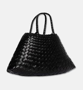Dragon Diffusion Santa Croce Small Leather Bag, Black, Packshot View