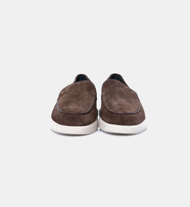 Suede Leather Slip-on Loafers