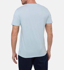 Vince Crewneck Long-sleeve Sweater, Light-blue, Xxl, Model View