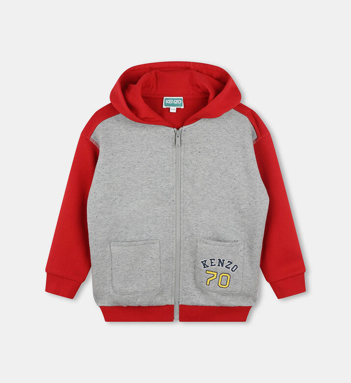 Front Embroidered Logo Patch Pockets Set