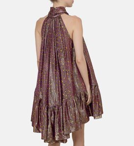 Polka Dot Sleeveless Mini Dress