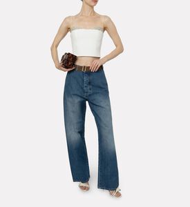 Alice and Olivia Top Hallie, Model View