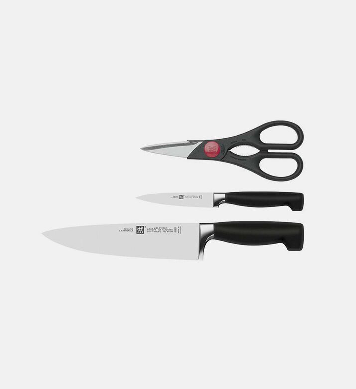 Four Star 3-piece Shears Knife Set