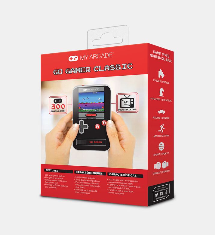 Go Gamer Classic Portable Electronic Game Consol Go Gamer Classic Portable Electronic Game Consol