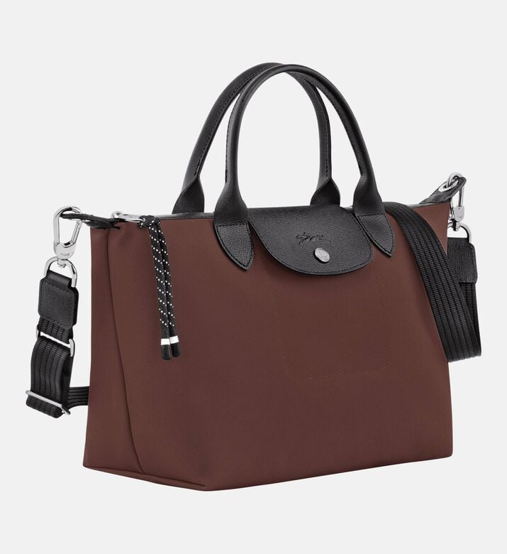 Longchamp Le Pliage Medium Shoulder Bag, Burgundy, Packshot View