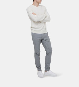 سراويل قطنية على شكل أسنان كلاب الصيد