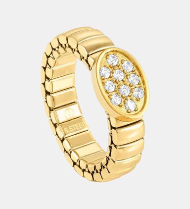 Cubic Zirconia Oval Ring