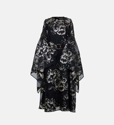 Printed Kimono-style Dress