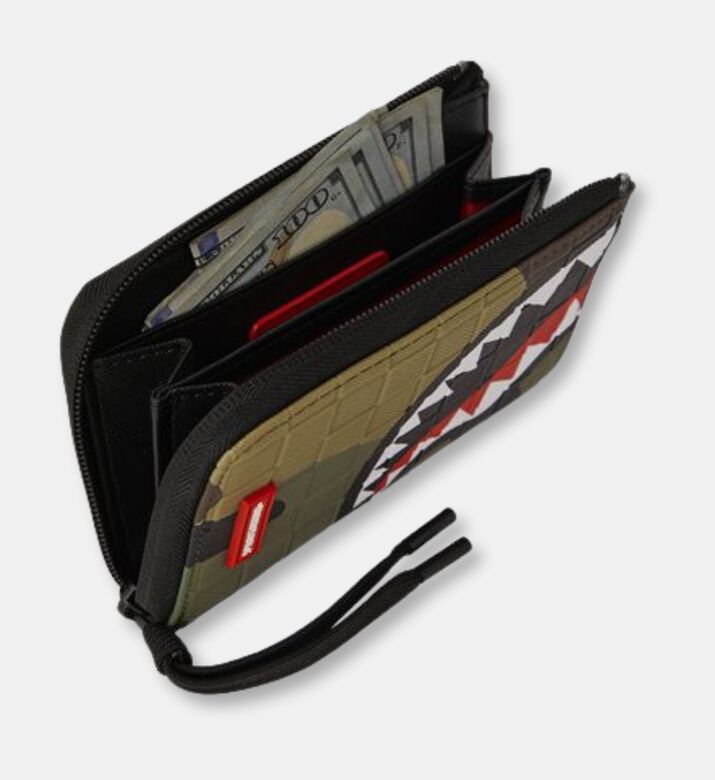 Sprayground Woodland Camo Checkered Backpack, Packshot View