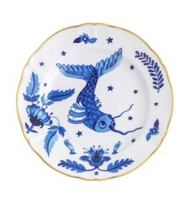 طبق سيراميك على شكل فاكهة الطيور