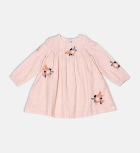 Cotton Floral-embroidery Dress Cotton Floral-embroidery Dress