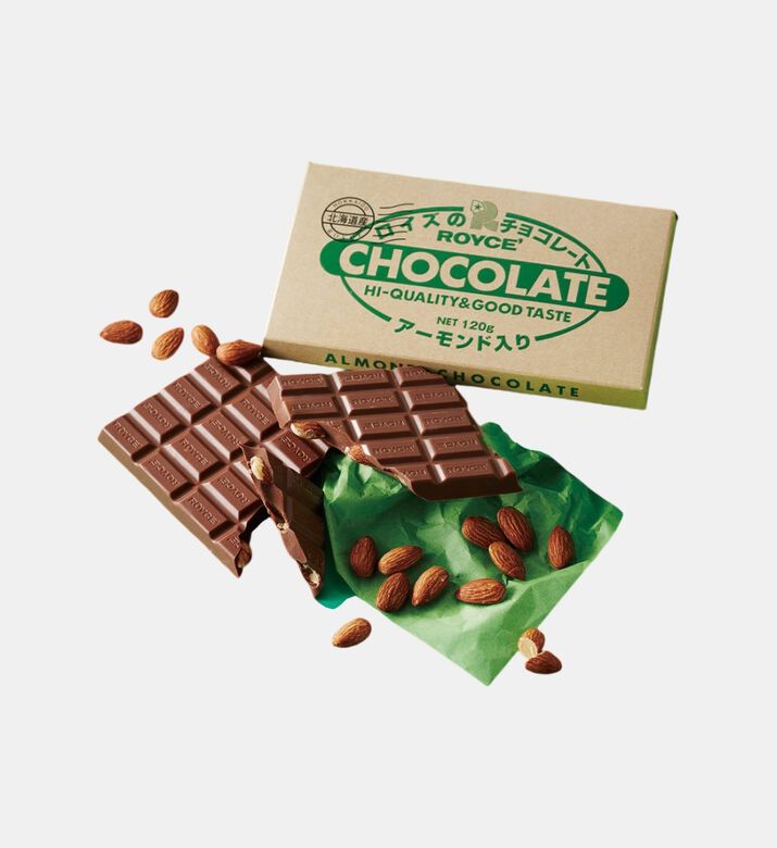 Chocolate Bar Almond 120 G