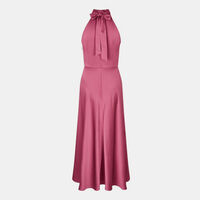 Halter-neck Midi Dress