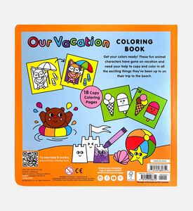 Ooly Our Vacation Copy Coloring Book, Packshot View