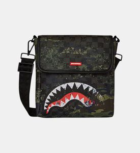 Camo Check Shark Crossbody Bag Camo Check Shark Crossbody Bag