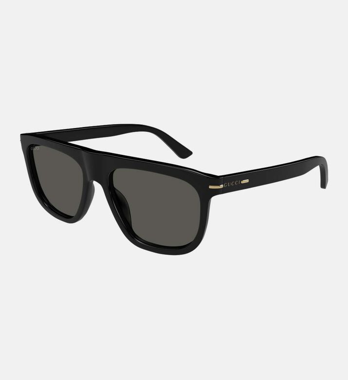 Classic Dark Square Frame Sunglasses 56