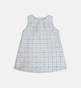 Jules and Juliette Paris Tweed Sleeveless Round Neck Dress, Packshot View