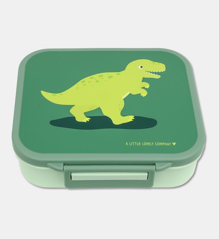 A Little Lovely Company Square Lunch Box Dino, Packshot View