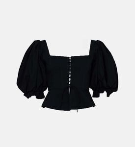 بلوزة ميدلر بربطة