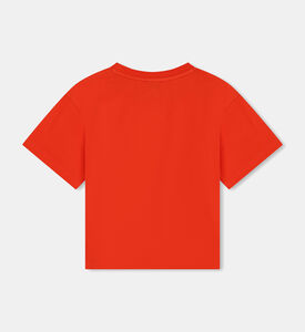 Flower Printed Jersey T-shirt