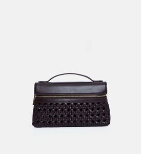 حقيبة تيا جلد بمقبض علوي