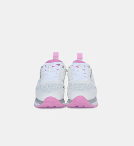 Monogram Pattern Lace-up Sneakers Monogram Pattern Lace-up Sneakers