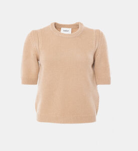 Cashmere Short-sleeve Sweater