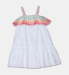 Missoni Embroidered Logo Zigzag Poplin Dress, Packshot View