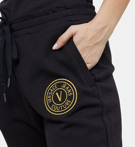 بنطال رياضي قطن وصوف برباط خصر