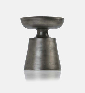 Home Deco and More Stan Antique Nickel Side Table, Packshot View