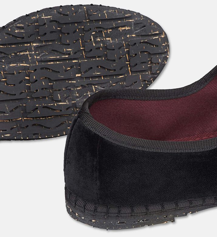 Flabelus Antionia Velvet Buckled Strap Mary Janes, Black, Eu-37, Packshot View