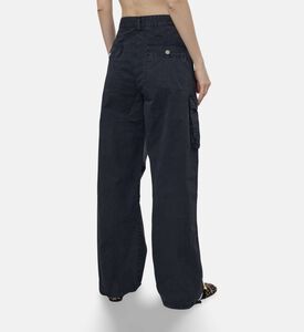 Ganni Multi-pockets Regular-fit Crago Pants, Model View