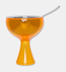 Alessi Big Love Bowl Spoon, Orange, Packshot View