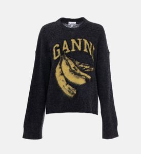 Ganni Sweater Banana, Packshot View
