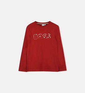 Embroidered Logo Long-sleeve T-shirt