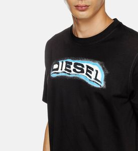 T-adjust-r4 Puff-print Logo Graphic T-shirt