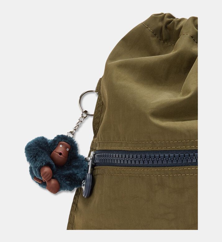 Kipling Recycled Polyester Drawstring Backpack, Packshot View