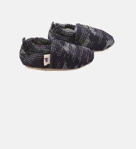 Army Blue Non-slip Moccasins