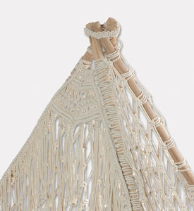 Home Deco and More Alumna Natural Cotton Garden Tent, Packshot View