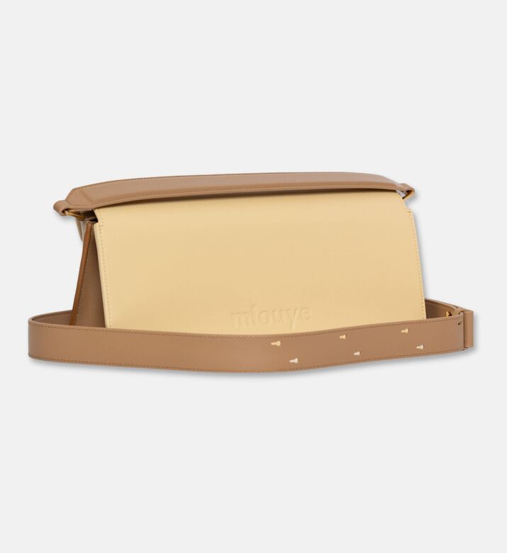 Mlouye Bag Naomi Baguette, Buttermilk, Packshot View